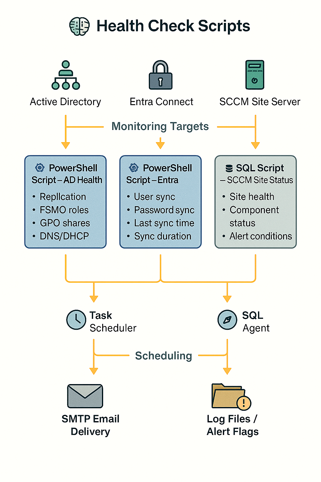 Health Check Automation Diagram Placeholder